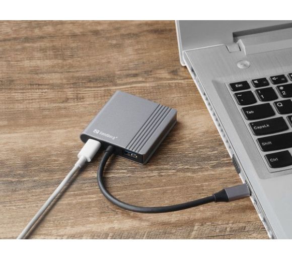 Docking station Sandberg USB-C Dock 2xHDMI+USB+PD 136-44_5