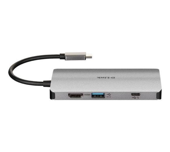 D-Link - Docking D-Link DUB-M810 8in1 USB-C - HDMI/USB3.0x2/CR/PD/GLAN_2