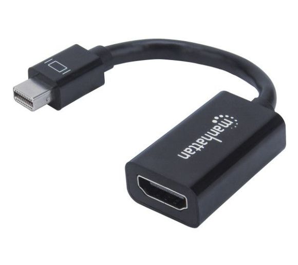 Manhattan - Adapter Manhattan 151528 Mini DisplayPort/M - HDMI 1080p Crni_0