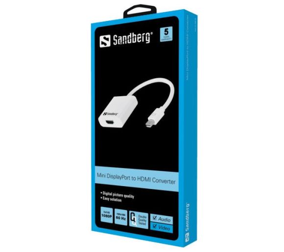 Adapter Sandberg Mini DisplayPort - HDMI 508-29_1