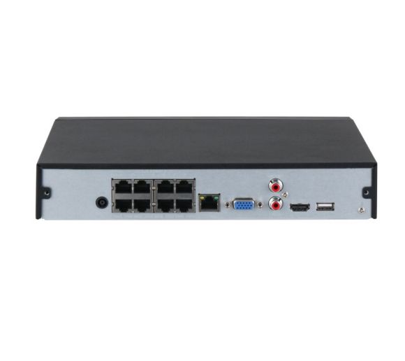Dahua - NVR4108HS-8P-4KS3 8CH Compact 1U 8PoE 1HDD Lite Network Video Recorder _2