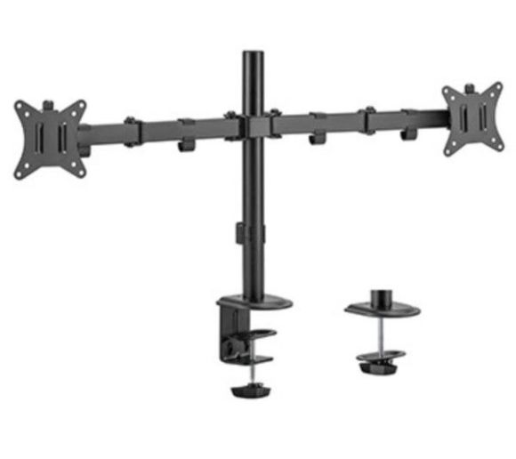 GEMBIRD - MA-D2-01 Gembird Podesivi dupli stoni drzac za monitor, tilt, 17-32 max.2x9kg_2