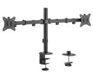 GEMBIRD - MA-D2-01 Gembird Podesivi dupli stoni drzac za monitor, tilt, 17-32 max.2x9kg_small_2