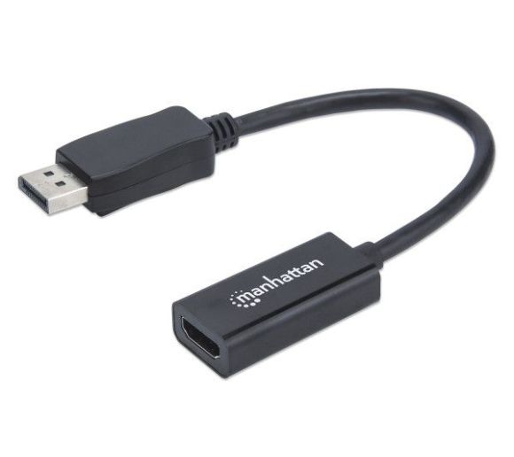 Manhattan - Adapter Manhattan 151634 DisplayPort/M - HDMI/F 1080p Crni_0