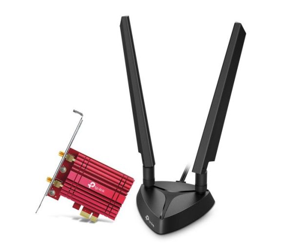 TP-Link - LAN MK PCI-E TP-Link Archer TXE72E WiFi 6 AX5400 dual band 2xExterna antena_0