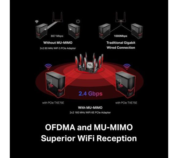 TP-Link - LAN MK PCI-E TP-Link Archer TXE72E WiFi 6 AX5400 dual band 2xExterna antena_6