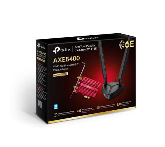 TP-Link - LAN MK PCI-E TP-Link Archer TXE72E WiFi 6 AX5400 dual band 2xExterna antena_7