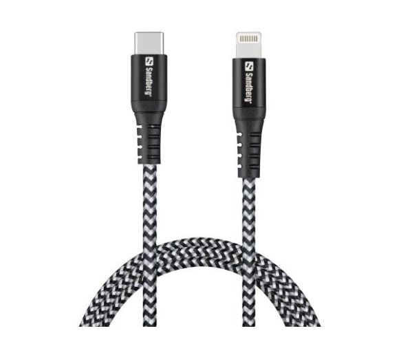 Kabl Sandberg Survivor 441-55 USB-C/Lightning 1m_0