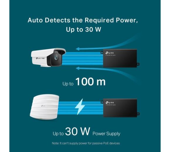 TP-Link - TP-Link TL-PoE160S PoE+ Injector sa AC/DC adapterom_4