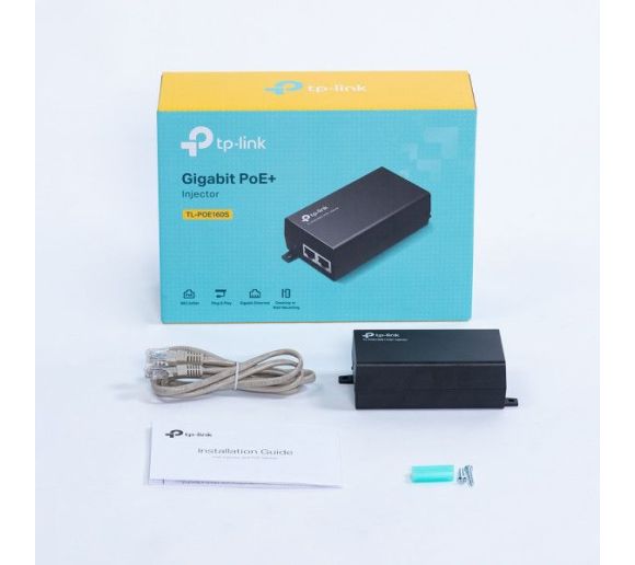 TP-Link - TP-Link TL-PoE160S PoE+ Injector sa AC/DC adapterom_5