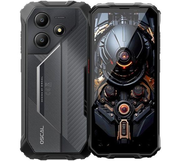 Smart Rugged Oscal MARINE II , 6.56" OC/8GB/256GB/16MP/11000mAh IP69K Black_0