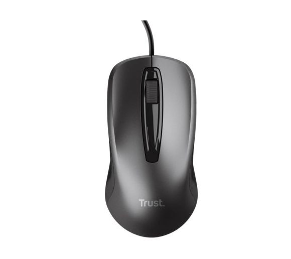 Trust - Miš TRUST Basics žicni/1200dpi/crna_0