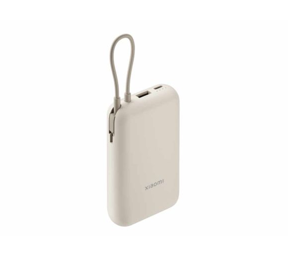 Xiaomi - Prenosivi Punjac XIAOMI Power Bank 10000mAh/integrisan kabl/bež_0