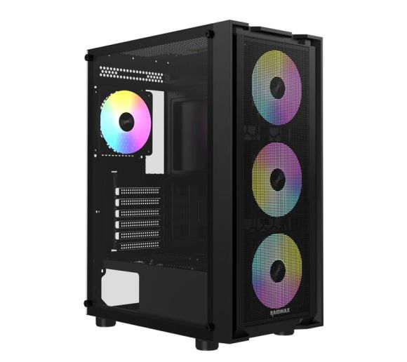 Raidmax - Kuciste Raidmax Vector 216 Black 4 x RGB fan/Window/650W_0