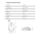 Miš Wireless Fantech W192 beli_small_1