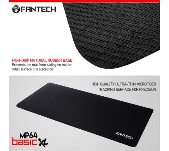 Podloga za miša Fantech Mp64 Basic XL 640x210mm crna_1