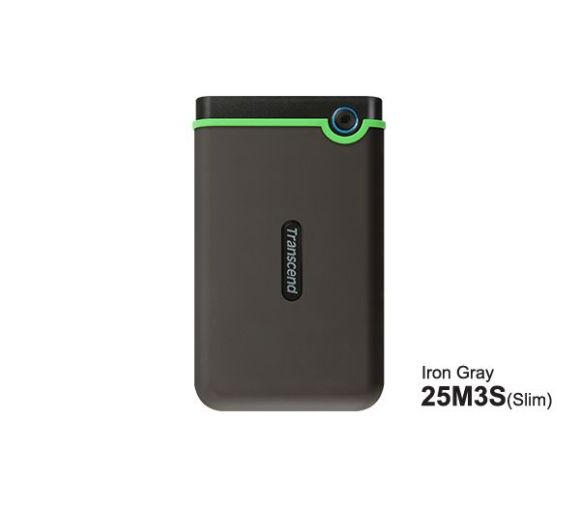 Transcend - HDD E2.5" Transcend 2TB USB 3.1 TS2TSJ25M3S Anti-shock Iron grey_0