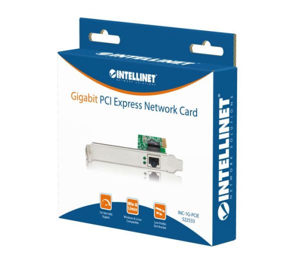 Intellinet - LAN MK Intellinet 522533 PCI-E 10/100/1000Mbp/s_1