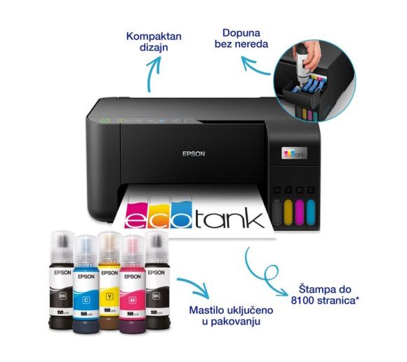 EPSON - L3270 EcoTank ITS wireless multifunkcijski inkjet štampač _4