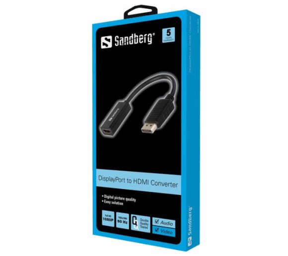 Adapter Sandberg DisplayPort - HDMI 508-28_1