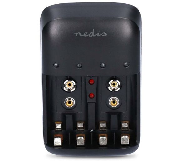 Punjač za baterije Nedis BACH07 sa led indikatorom AA, AAA, 9V_0