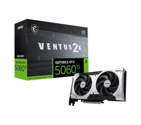 MSI - SVGA MSI RTX 5060Ti Ventus 2X Plus OC 8GB GDDR7, V536-001R_0