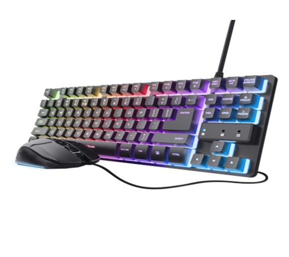 Trust - Tastatura+miš TRUST GXT 798 2-in-1 Gaming set/TKL/US/crna_0
