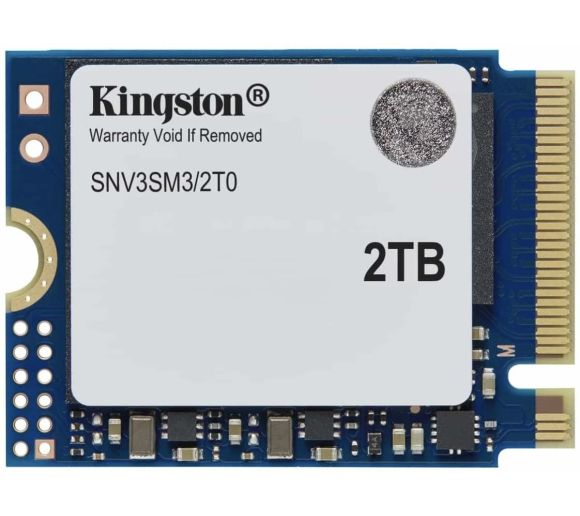 Kingston - M.2 NVMe 2TB, 2230, PCIe Gen 4x4, NV3, Read up to 6,000 MB/s, Write up to 5,000 MB/s, (single sided)_0