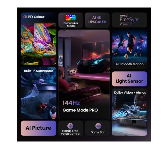 HISENSE - 100 inča 100E7Q PRO QLED 4K UHD Smart TV _6