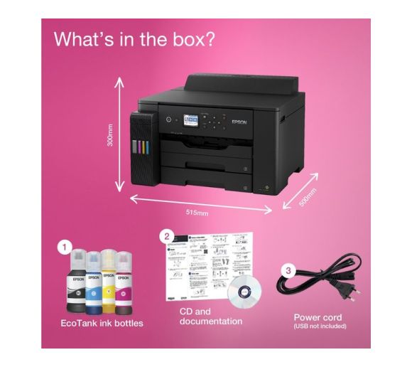 EPSON - L11160 A3+ EcoTank ITS (4 boje) inkjet štampač _6