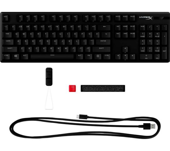 Tastatura HYPERX Alloy Origins PBT - Red Linear Mehanicka/crna_0