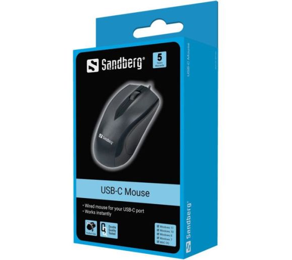 Miš USB Sandberg USB-C 631-04_1