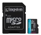 Kingston - Micro SD Kingston 64GB Canvas Go Plus SDCG4/64GB +adapter_small_0