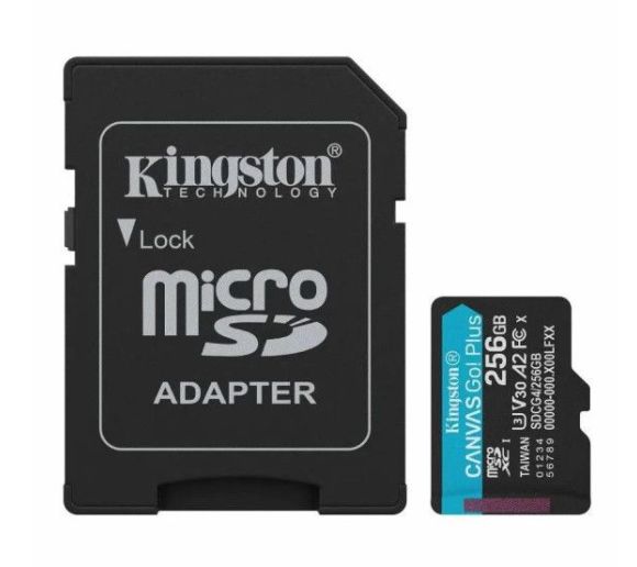 Kingston - Micro SD Kingston 256B Canvas Go Plus SDCG4/256GB +adapter_0