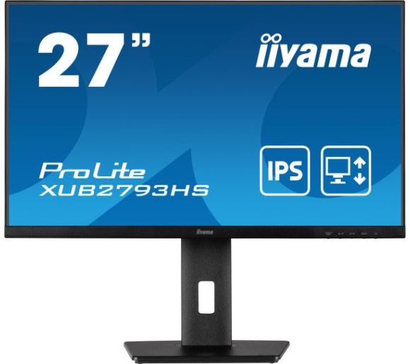 Monitor 27" Iiyama XUB2793HS-B7 IPS 1920x1080/100Hz/1ms/HDMI/DP/zvučnici/pivot_0