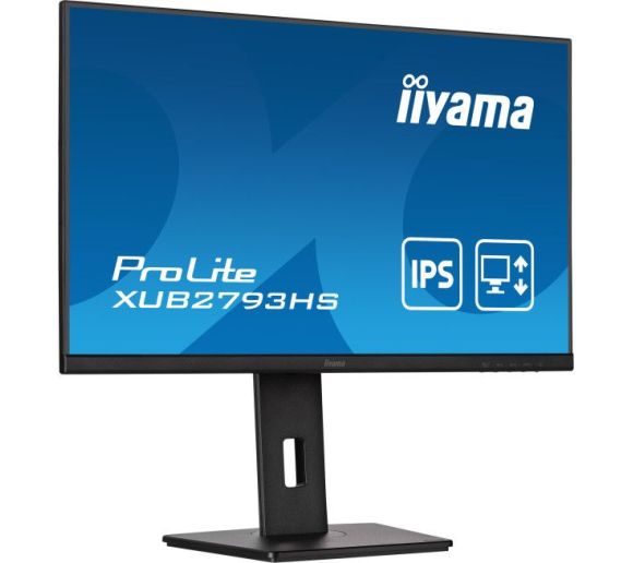 Monitor 27" Iiyama XUB2793HS-B7 IPS 1920x1080/100Hz/1ms/HDMI/DP/zvučnici/pivot_6