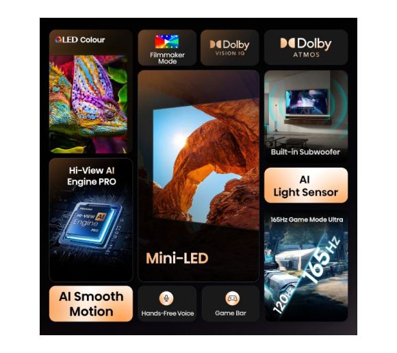 HISENSE - 100 inča 100U7Q Mini-LED 4K UHD Smart TV _4