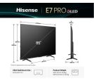 HISENSE - 85 inča 85E7Q PRO QLED 4K UHD Smart TV _small_8