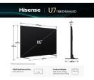 HISENSE - 85 inča 85U7Q ULED Mini-LED 4K UHD Smart TV _small_2