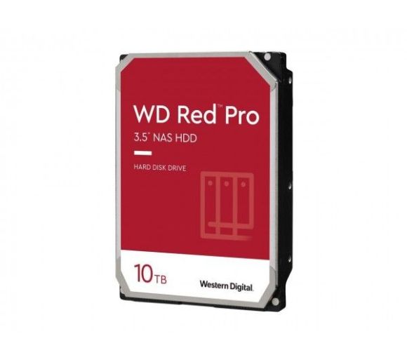 Western Digital - HDD FES-SATA 10TB WD102KFBX Red Pro NAS 7200RPM 256MB_1