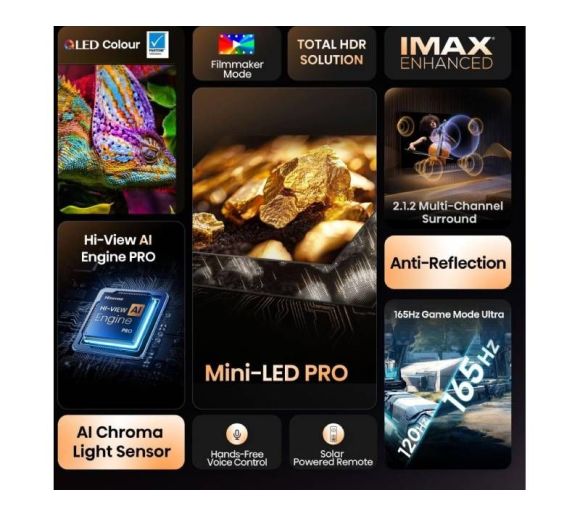 HISENSE - 85 inča 85U7Q PRO ULED Mini-LED 4K UHD Smart TV _3