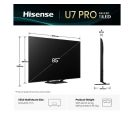 HISENSE - 85 inča 85U7Q PRO ULED Mini-LED 4K UHD Smart TV _small_8