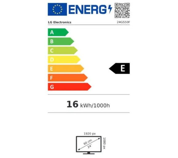 LG - Monitor 23.8" LG 24GS50F-B VA 1920x1080/180Hz/1ms/2xHDMI/DP_1