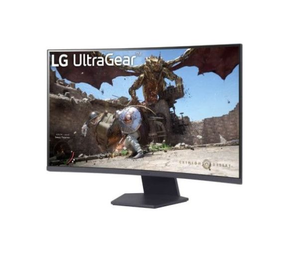 LG - Monitor 31.5" LG 32GS60QC-B VA 2560x1440/180Hz/1ms/2xHDMI/DP/zakrivljeni/Tilt_3