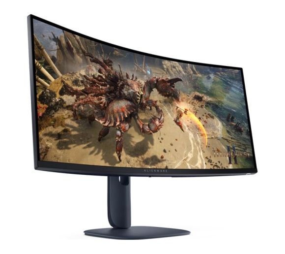 DELL - 34 inch AW3425DWM 180Hz WQHD FreeSync Alienware Gaming zakrivljeni monitor _4