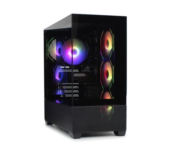 IG-MAX - Kućište  X218B-4F Black Horizon glass _0