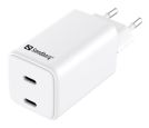 USB kućni punjač Sandberg 441-56 Dual USB-C PD 65W_small_0
