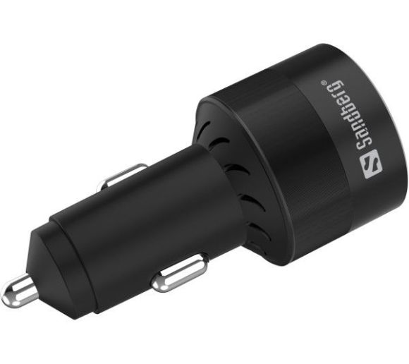 USB auto punjač Sandberg 3in1 USB/USB-C 130W 441-49_4