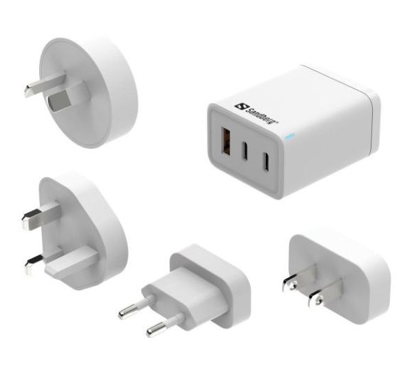 Sandberg 3in1 TravelCharger USB-C/A 65W 441-59_1