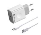 Konfulon C69D brzi kućni punjač 20W + DC15 Type C na Type C_small_0